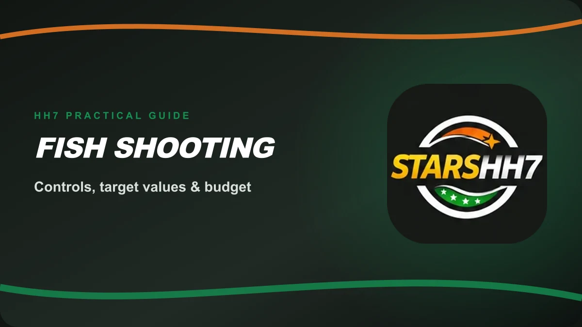 HH7 Fish Shooting controls, targets and budget guide